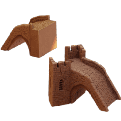 Korta Gångramper & Torn