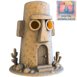 Moai House (+STL)