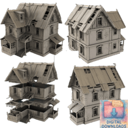 7 Days to Die (Ch.1) - Hus 1 (+ STL)