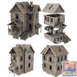 7 Days to Die (Ch.1) - Hus 3 (+ STL)