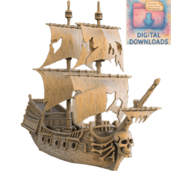 Pirate Ship (+STL)