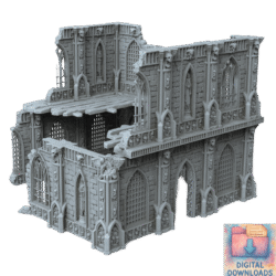 Gotiska Ruiner - Typ 1 (+ STL)