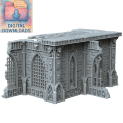 Gotiska Ruiner - Typ 3 (+ STL)