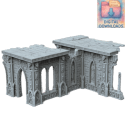 Gotiska Ruiner - Typ 4 (+ STL)