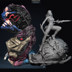 Psylocke - Betsy Braddock - Pt.2 (+Dekorativa Baser)