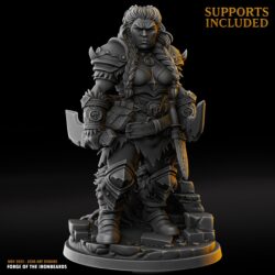 Ana Shadowblade - Dwarf Female - Warpriest