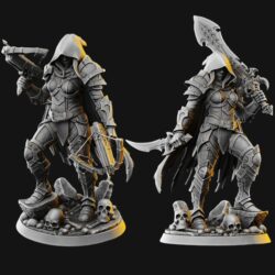 Elyra & Samyra Noct - Elves - Bounty Hunters