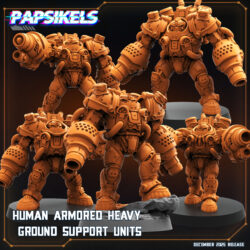 Human Armored Heavy Ground Support - Terräns