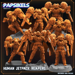 Human Jetpack Reapers - Terräns