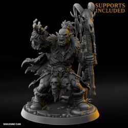 Kruzzak Boneflame - Orc Male - Shaman