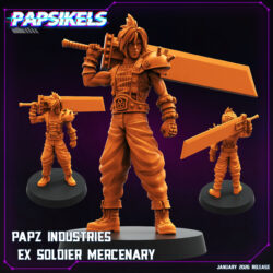 Cloud - Ex-Soldier Mercenary