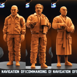 Space Crew Commander & Navigator