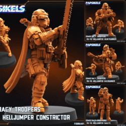 RS-40 HellJumper Troopers - Democracy Troopers