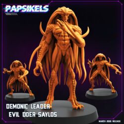 Demonic Leader Evildoer Saylos - Papsilords