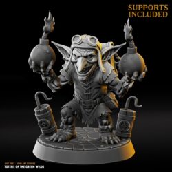 Razzik Boomgut - Goblin Male - Arcane Trickster