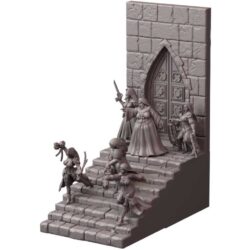 Klostertrappa - Diorama (3 Skalor)