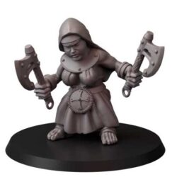 Double-Axe Dwarf Nun - Trench Army